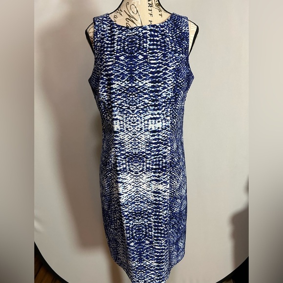 ALYX Limited Blue Patterned Sleeveless Dress - Picture 1 of 7